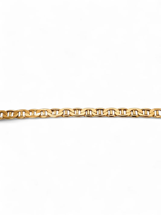 10K Yellow Gold Mariner Bracelet - Tinamel Jewellery