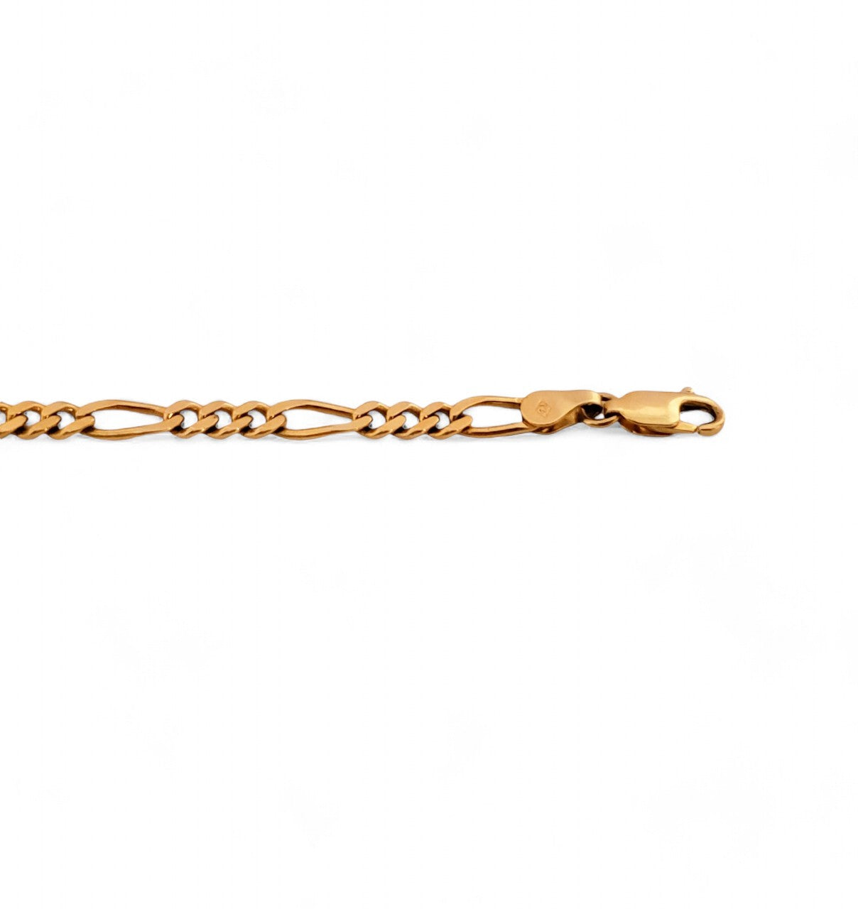 3.5mm 10K Yellow Gold Figaro Chain - 20" - Tinamel Jewellery