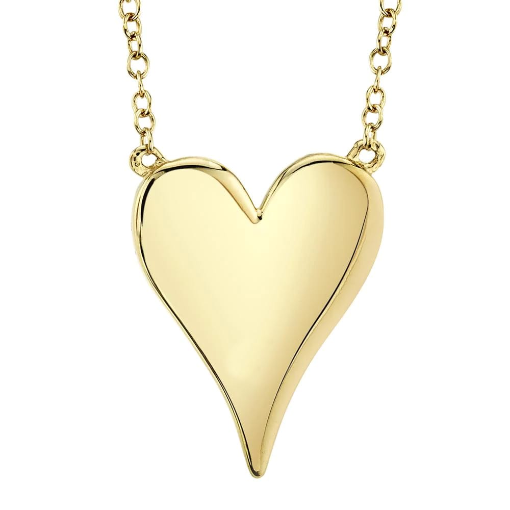 Diamond Heart Necklace - Tinamel Jewellery